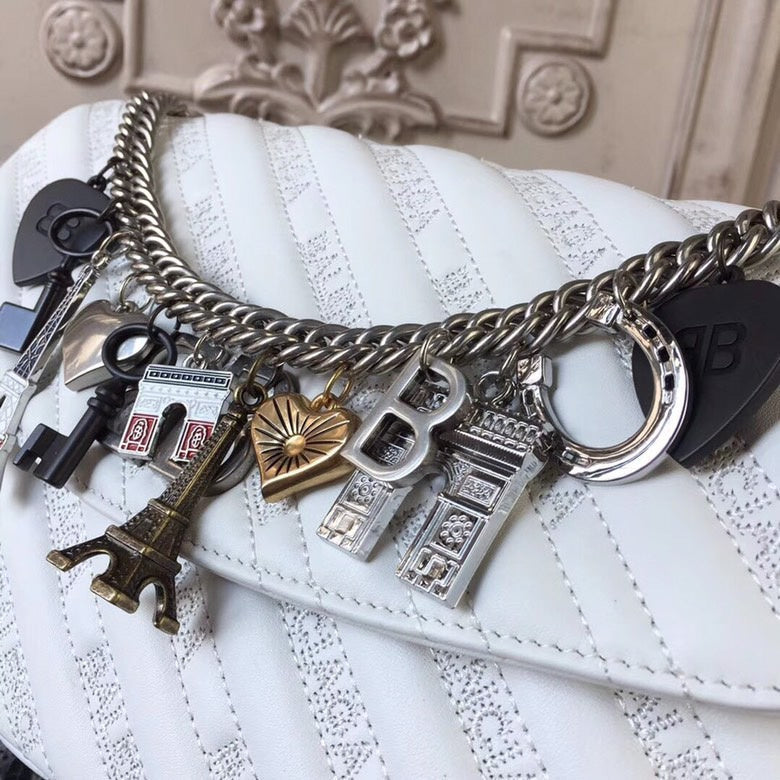Contemporary Premium PU Leather Handbag - Everyday Elegance | Women's Statement Accessory #830 - hardware and detail close-up (image 5) of designer-inspired handbag