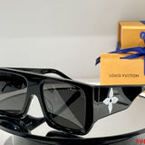 Side view of Louis Vuitton unisex sunglasses