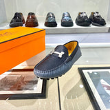 Hermes shoes Style 086 - close-up of premium designer craftsmanship