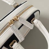 Top view of signature everyday-luxe women's handbag – women's designer-style accessory