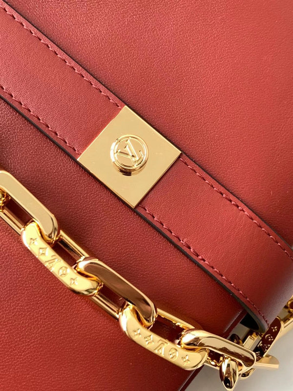 Top view of polished structured women's handbag – women's everyday handbag