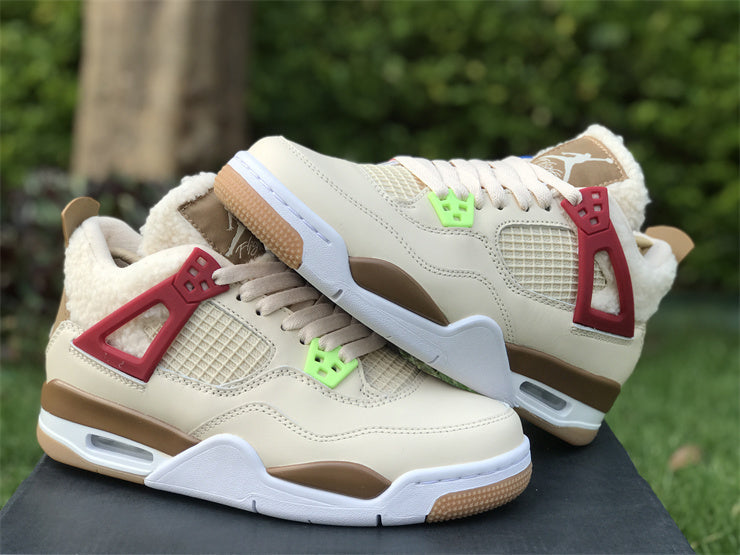Nike stone beige luxury sneakers view 14 chunky sole construction
