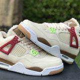 Nike stone beige luxury sneakers view 14 chunky sole construction
