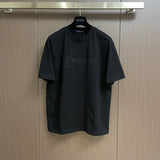 Back view of Louis Vuitton cotton t-shirt with logo-detail design