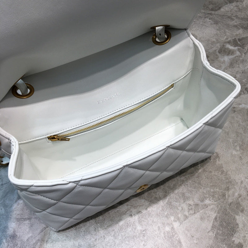 Chic Premium PU Leather Handbag - Premium Craftsmanship Detailing | Women's Statement Accessory #791 - alternate angle view (image 8) of designer-inspired handbag