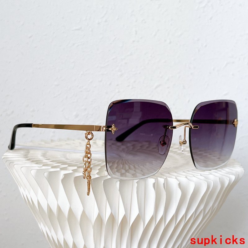 Angled view of Louis Vuitton unisex sunglasses
