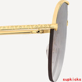 Lifestyle view of Louis Vuitton unisex sunglasses