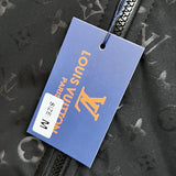 Front view of Louis Vuitton luxury clothing with streetwear-inspired cut