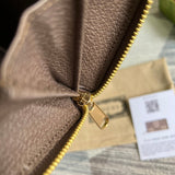Close-up detail of polished refined women's handbag – women's everyday handbag