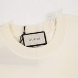 Close-up detail shot of Louis Vuitton cotton t-shirt with contemporary cut