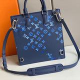 Back view of elevated premium women's handbag – women's luxury accessory