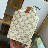 Close-up detail of modern classic women's handbag – women's premium purse