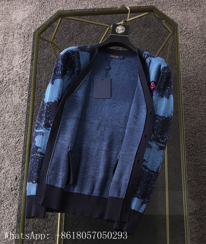 Back view of Louis Vuitton luxury clothing with runway-inspired design