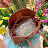 Minimalist bag shown from front angle