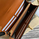Close-up detail of signature polished women's handbag – women's everyday handbag