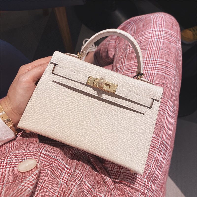 Tailored handbag styled for everyday wear