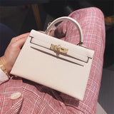 Tailored handbag styled for everyday wear
