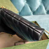 Back view of structured elevated women's handbag – women's luxury accessory