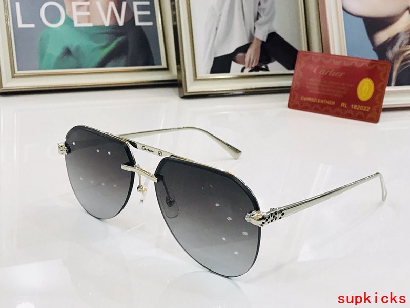 Lifestyle view of Cartier unisex sunglasses