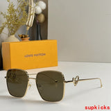 Side view of Louis Vuitton unisex sunglasses