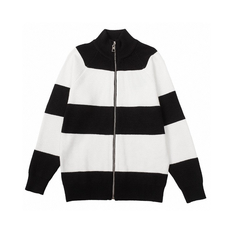 Front view of Louis Vuitton luxury clothing with relaxed-fit cut