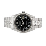 Front view of Rolex men's watch