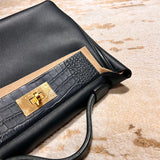 Interior view of understated premium bag