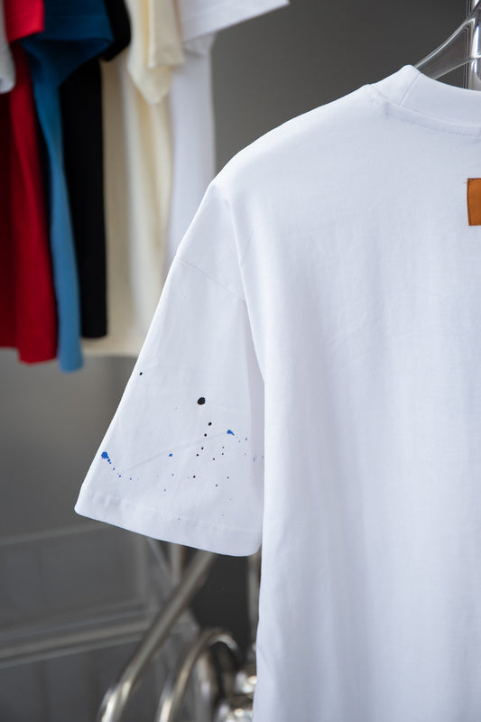 Back view of Louis Vuitton cotton t-shirt with tailored silhouette