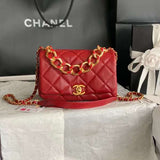 Zivas Charm Polished Finish Luxury Handbag (Considered Detail & Form) – Front View