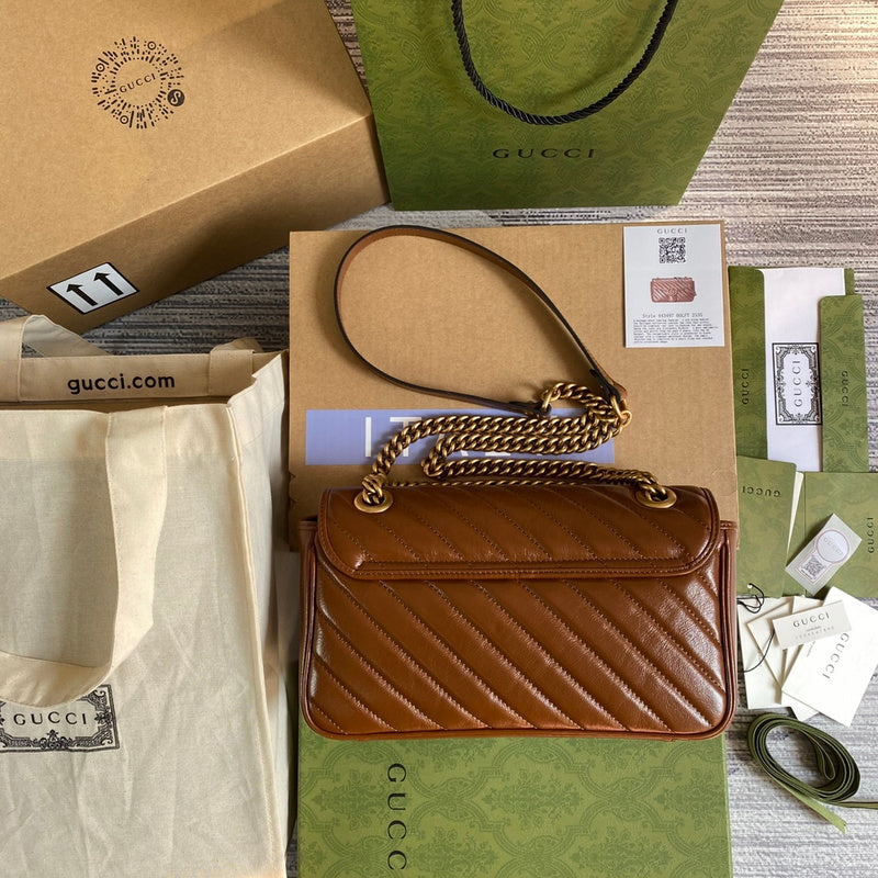 Front view of classic chic women's handbag – women's luxury accessory