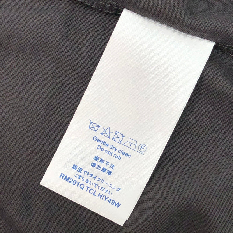 Flat lay presentation of Louis Vuitton cotton t-shirt with relaxed-fit cut