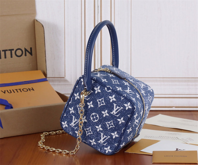  Statement top-handle bag carried on shoulder