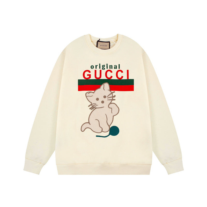 Back view of Gucci luxury clothing with contemporary cut