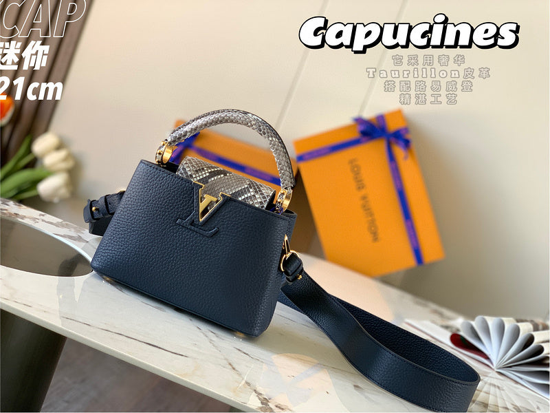 Side profile of elevated classic women's handbag – women's premium purse