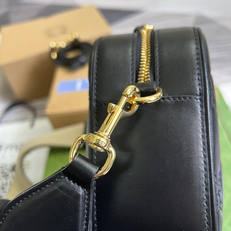 Close-up detail of statement sleek women's handbag – women's luxury accessory