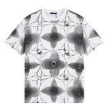 Side profile of Louis Vuitton cotton t-shirt with everyday silhouette