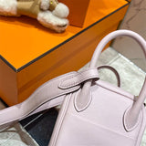 Close-up detail of considered bag design