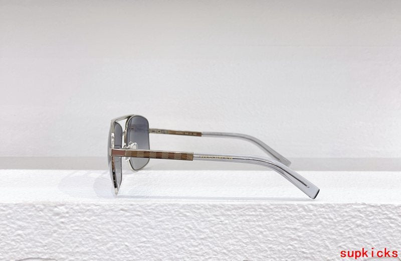 Lifestyle view of Louis Vuitton unisex sunglasses