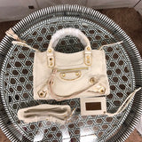Front view of statement everyday-luxe women's handbag – women's statement bag