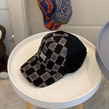 Side view of Burberry unisex cap