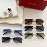 Lifestyle view of Cartier unisex sunglasses