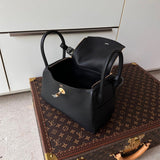  graceful top-handle bag detail view showing craftsmanship 14