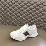 Gucci clean off-white luxury sneakers view 6 padded collar comfort