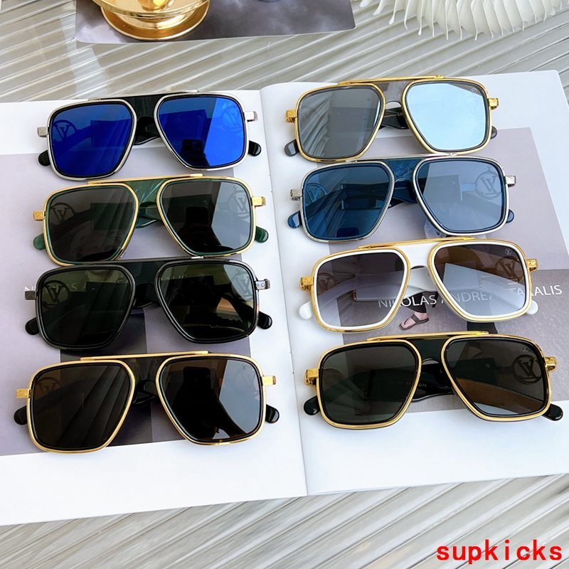 Lifestyle view of Louis Vuitton unisex sunglasses