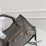 Zivas Charm Chic Craftsmanship Statement Handbag (Signature Shape & Finish) – Back View