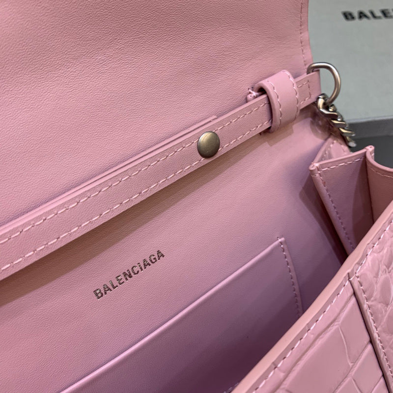 Bold Faux Leather Handbag - Refined Silhouette | Women's Everyday Carry Handbag #460 - alternate angle view (image 8) of designer-inspired handbag