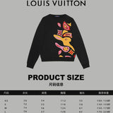 Side profile of Louis Vuitton luxury clothing with relaxed-fit cut