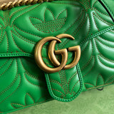 Back view of structured statement women's handbag – women's statement bag
