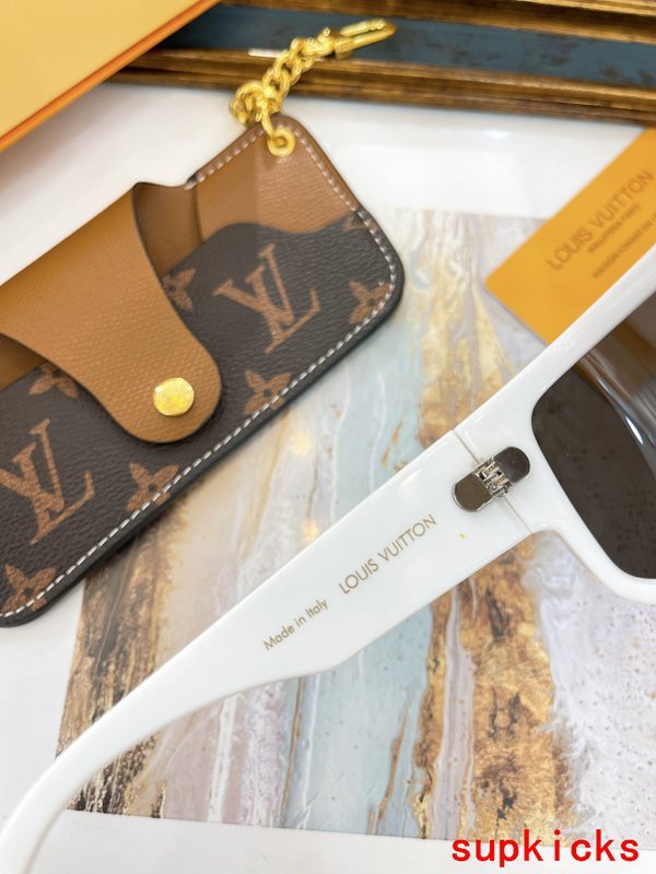 Full view of Louis Vuitton unisex sunglasses