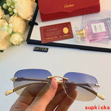 Full view of Cartier unisex sunglasses